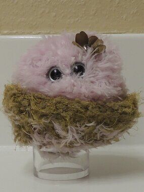 Buttfreckle, pink in nest